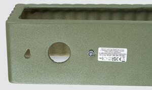 Sollux SL.1888 - Стенно осветително тяло RIGATA 1xE27/15W/230V керамика/зелена