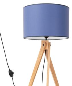 Sollux SL.1906 - Подова лампа NATT 1xE27/15W/230V синя