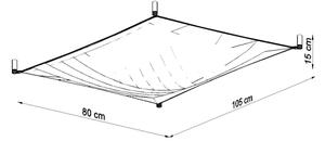 Sollux SL.0737 - LED плафон LUNA 2xG13/8,5W/230V 80x105 cm бял