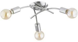 Плафониера TORIZO 3xE27/15W/230V лъскав хром