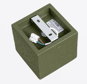 Sollux SL.1845 - Точково осветително тяло QUAD 1xGU10/10W/230V бетон/зелен