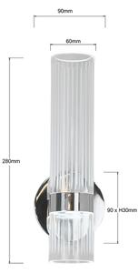 LED стенен аплик AMBIENTE LED/6W/230V 3000/4000/6000K лъскав хром