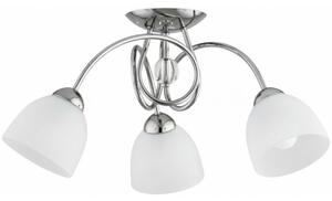 Плафонен полилей SELENE 3xE27/15W/230V лъскав хром