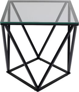 Помощна маса Cristallo Black 50x50