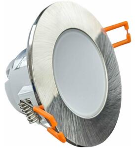 LED Лампа за вграждане в баня LED/5W/230V 4000K IP65 хром