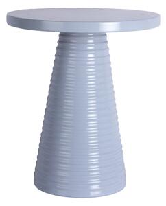 Метална кръгла странична масичка ø 40 cm Catania Ribbed – Leitmotiv