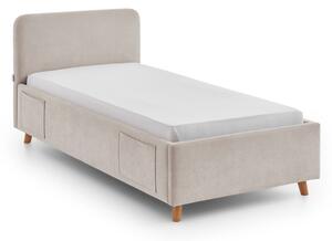 Бежово детско легло 90x200 cm без ламелно дъно Cosy – Meise Möbel