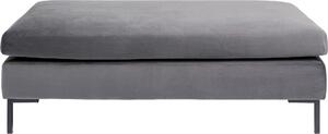 Табуретка Gianni Velvet Grey Black
