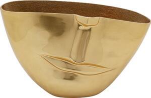 Ваза Half Face Gold 46cm