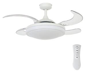 FANAWAY 212980 - Вентилатор за таван EVORA 2xE27/15W/230V бял + д.у