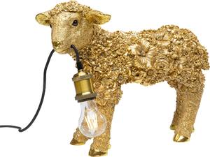 Настолна лампа Animal Flower Sheep Gold 36cm