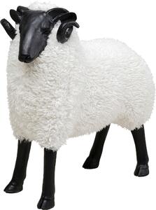 Деко фигура Bathilde Ram White 78cm