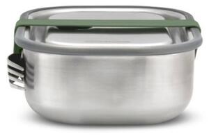 Кутия за храна Black+Blum BAM-SS-L010, 1 л, Правоъгълна, Подходяща за фурна, Без BPA, Неръждаема стомана, Зелен
