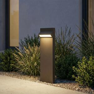 Arcchio LED осветление за пътеки Vonar, височина 50 см, антрацит, Сив, Алуминий, Модерен