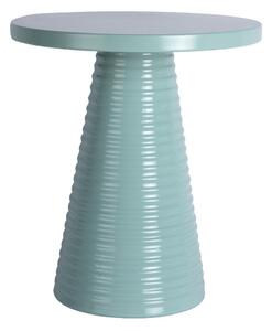 Метална кръгла странична масичка ø 40 cm Catania Ribbed – Leitmotiv
