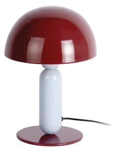 Бордо/светлосиня метална настолна лампа (височина 30 cm) Firenze round – Leitmotiv