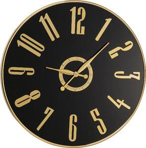 Стенен часовник Casino Black Ø76cm