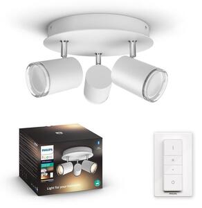 Philips - LED Димируем спот за баня Hue ADORE 3xGU10/5W/230V IP44 + дистанционно