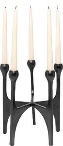 Свещник Stacky Black 31cm