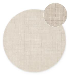 Бежов вълнен кръгъл килим ø 160 cm Kenso – Villeroy&Boch