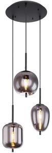 Globo 15345-3 - Висящ полилей BLACKY 3xE14/40W/230V