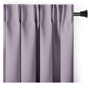 Затъмняващо термо перде сиво-розово 140x270 cm Pleat – Restilo