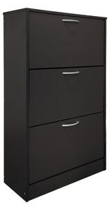 Шкаф за обувки Savaz Тъмносив 60x24x114 см