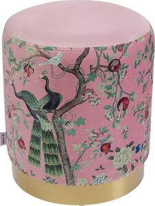 Табуретка Cherry Peacock Brass Ø32cm