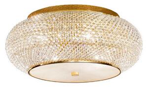 Ideal Lux - Кристален плафон PASHA 14xE14/40W/230V Ø 65 cm златист