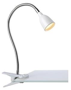 Markslöjd 106091 - LED Настолна лампа с щипка TULIP LED/3W/230V бяла