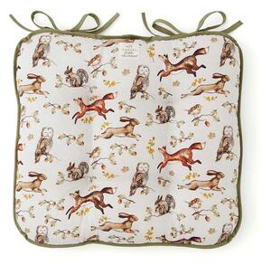 Памучна възглавница за стол 36x34 cm Forest Fable – Cooksmart ®