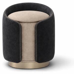 Табуретка Barrel Luxe - Black
