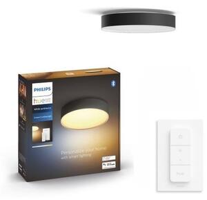 Philips -LED Димируема лампа Hue ENRAVE S LED/9,6W/230V Ø 261 мм черен + + д.у