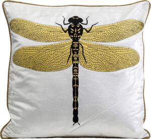 Възглавница Glitter Dragonfly White 40x40cm
