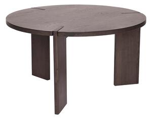 Кръгла масичка за кафе от масивен ясен в тъмно естествен цвят ø 65 cm Oy – OYOY Living Design