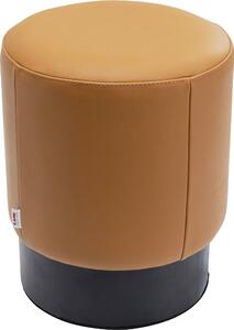 Табуретка Cherry Leather Brown Ø36cm