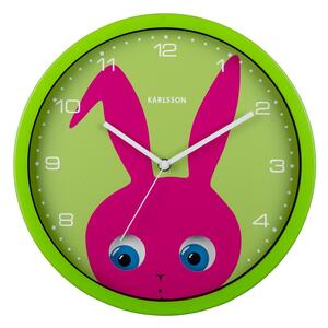 Детски часовник ø 31 cm Peekaboo Bunny – Karlsson