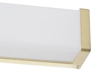 Стенна лампа за баня месинг 62 см с LED IP44 - Cascada