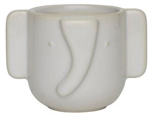 Глинено ръчно изработено покритие за кашпа ø 9 cm Elephant – OYOY Mini