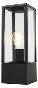 Умна външна подова лампа черна 40 cm IP44 вкл. WiFi ST64 - Charlois