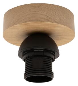 Brilagi - LED полилей за повърхностен монтаж CERIA BOHO 1xE27/40W/230V Ø 30 см кафяв/дъб