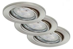 Briloner 7149-032-К-кт 3бр. LED димируеми лунички за баня 1xGU10/5W/230V IP23