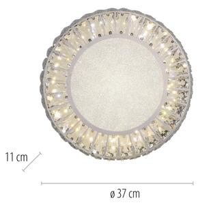 JUST LIGHT. 15221-17 - LED таванно осветително тяло KULUNKA LED/32W/230V хром