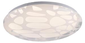 JUST LIGHT. 14009-16 - LED димируемо таванно осветително тяло ART PLAFO LED/20W/230V бяло + дистанционно управление
