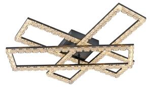 JUST LIGHT. 14733-18 - LED таванно осветително тяло GLITRA LED/35W/230V черно