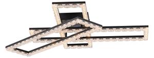 JUST LIGHT. 14733-18 - LED таванно осветително тяло GLITRA LED/35W/230V черно