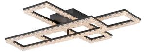 JUST LIGHT. 14733-18 - LED таванно осветително тяло GLITRA LED/35W/230V черно