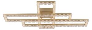 JUST LIGHT. 14733-60 - LED таванно осветително тяло GLITRA LED/35W/230V златно
