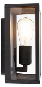 Смарт стенна лампа черна 26 см IP44 вкл. WiFi ST64 - Charlois