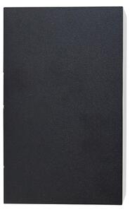 Комплект от 4 интелигентни стенни лампи черни IP44 с 8 Wifi GU10 - Baleno